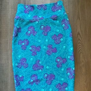 Minnie mouse midi skirt